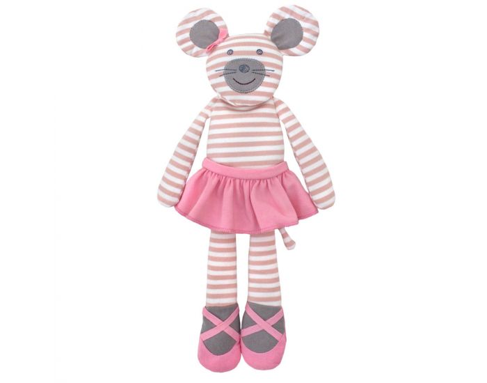 ORGANIC FARM BUDDIES Doudou Bio Ballerina mouse - Ds la naissance