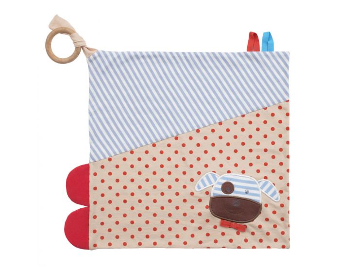 ORGANIC FARM BUDDIES Doudou d'activit Boxer the Dog - Ds la naissance