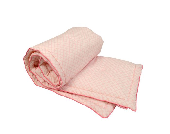 LITTLE CREVETTE Edredon rose Flamant rose