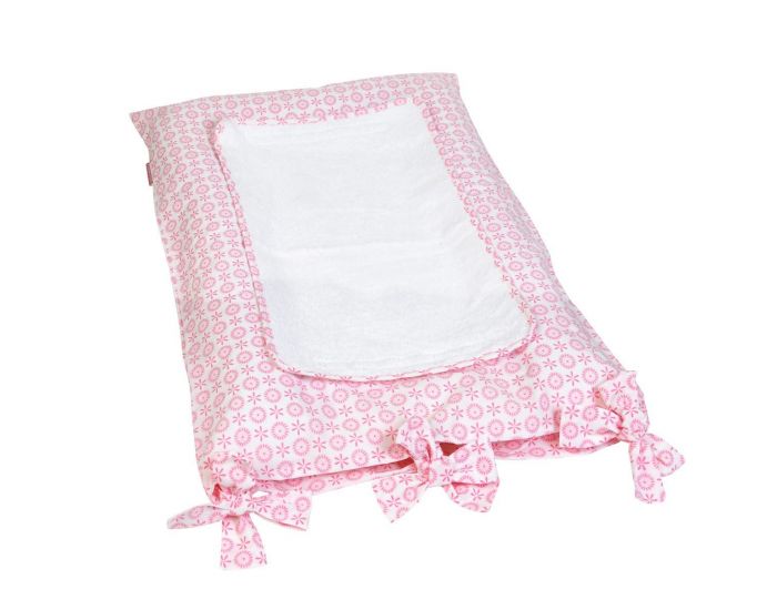 LITTLE CREVETTE Housse pour matelas  langer Lovely Emilie