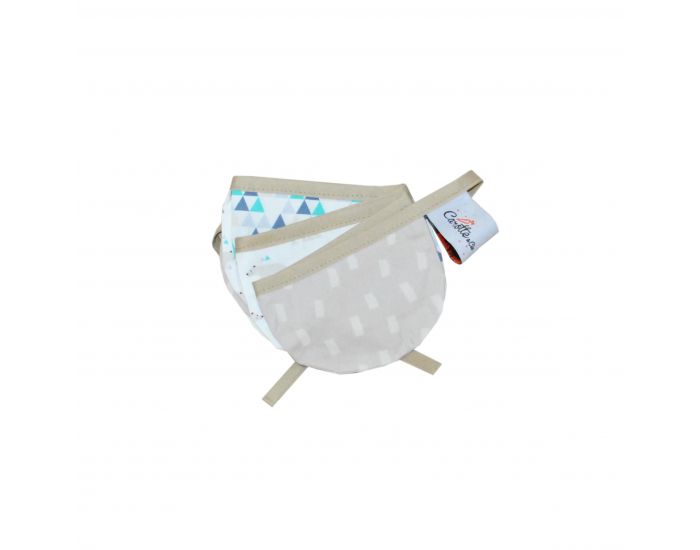  CAROTTE & Cie Guirlande Ours Polaires avec Fanions arrondis