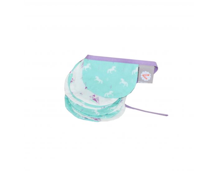  CAROTTE & Cie Guirlande Licornes avec fanions arrondis