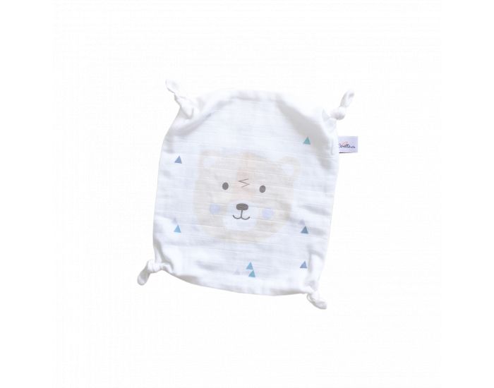 CAROTTE & Cie Doudou plat Ours polaire - Ds la naissance