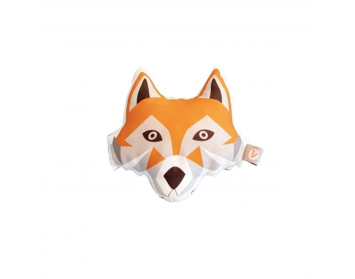 CAROTTE & Cie Coussin illustr Renard