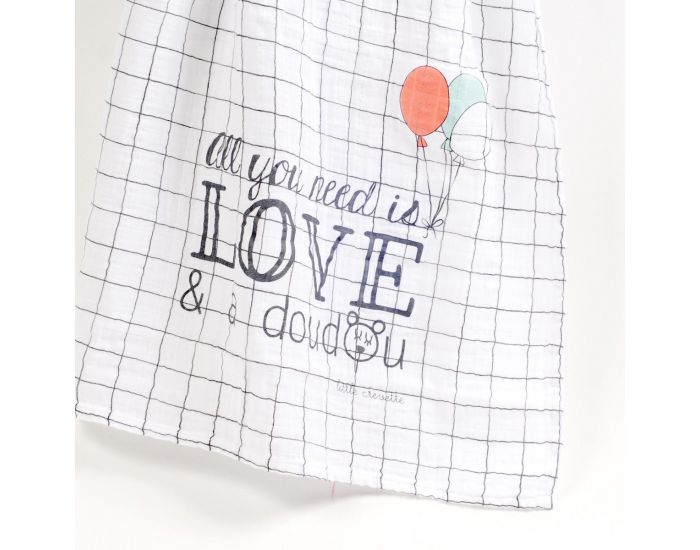 LITTLE CREVETTE Maxi-lange imprim� Doudou