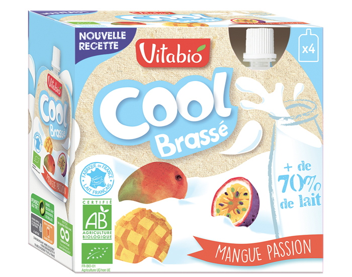 VITABIO Cool Brass - Dessert Lact Mangue Passion - 4 x 85 g