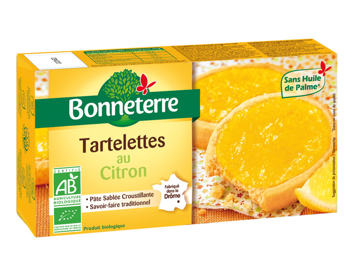 BONNETERRE Tartelettes Citron - 125 g