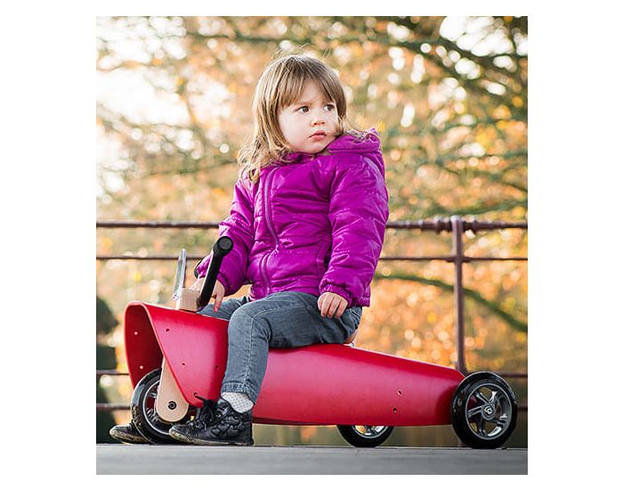 CHOU DU VOLANT Porteur Moto Rouge - Ds 12 mois