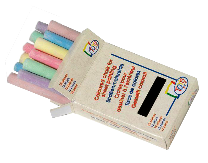 TOYS PURE Craies de Couleurs - D�s 3 ans