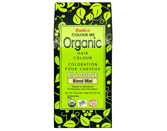 RADICO Coloration pour cheveux bio - Blond Miel - 100 g