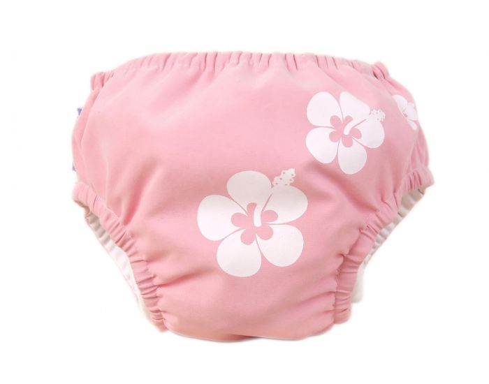 PIWAPEE Maillot avec couche de bain anti-fuite bb nageur - Vahin rose