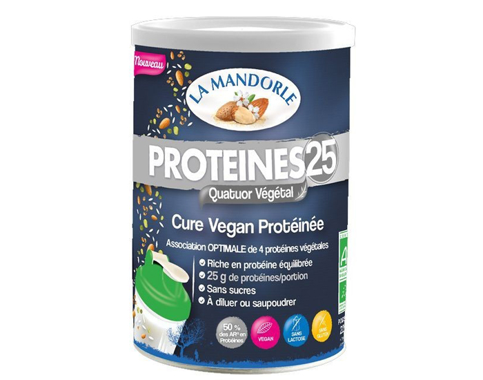 LA MANDORLE Cure Vegan Protin 25 - 230 g