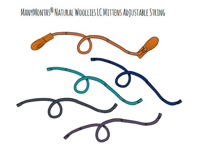 MANYMONTHS Attaches Moufles - Moonlight Blue