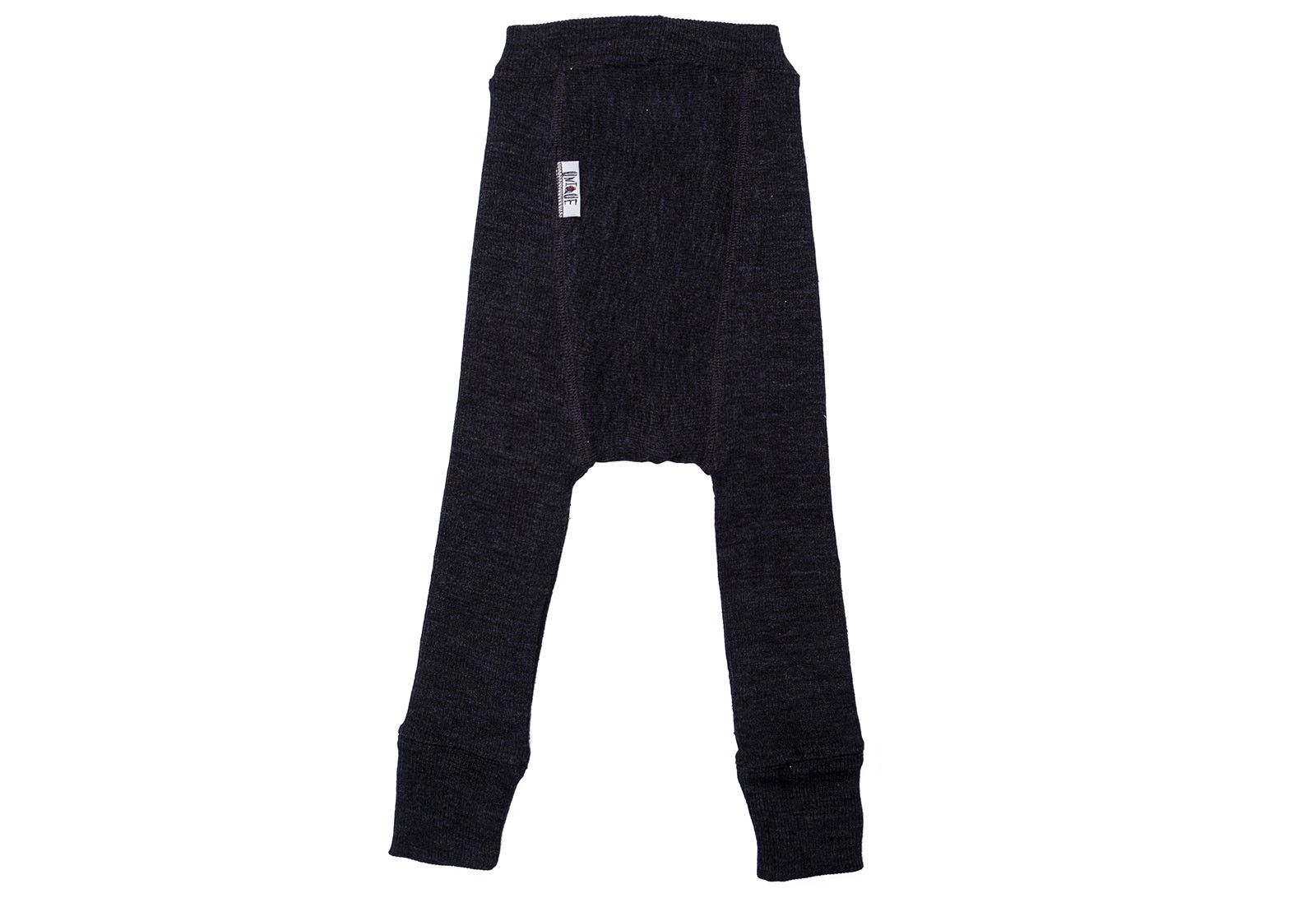 MANYMONTHS Legging B�b� Protections Genoux - Laine M�rinos - Foggy Black