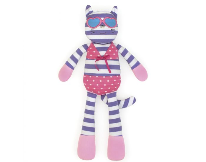 ORGANIC FARM BUDDIES Doudou Bio Catnap Kitty - Ds la naissance