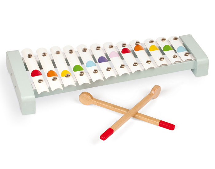 JANOD Xylo Mtal Confetti 12 Tons - Ds 2 ans