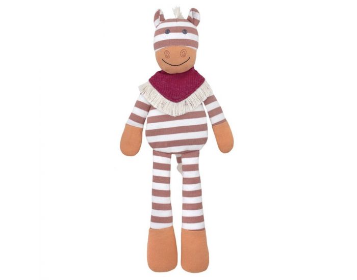 ORGANIC FARM BUDDIES Doudou Poncho the Horse - Ds la naissance