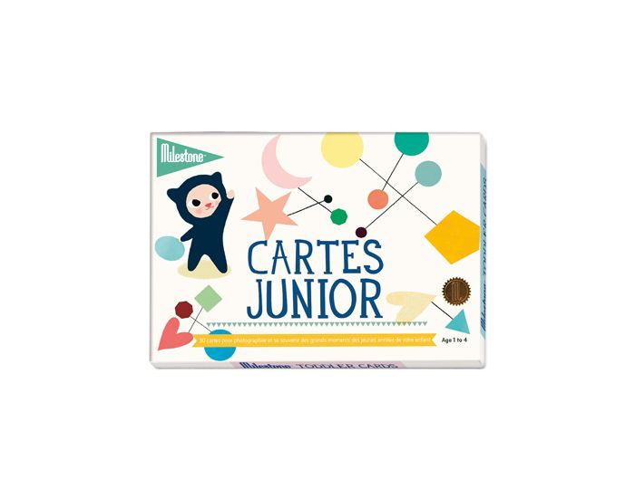 MILESTONE Cartes photos Junior - 1  4 ans