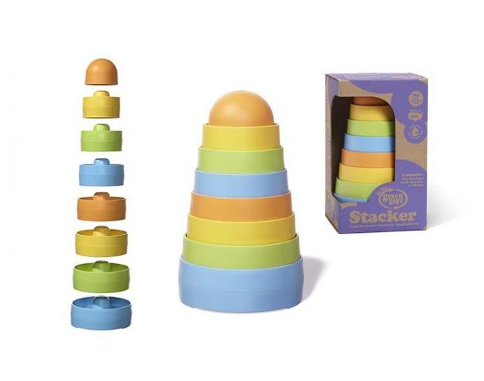 GREEN TOYS Tour � empiler - D�s 6 mois