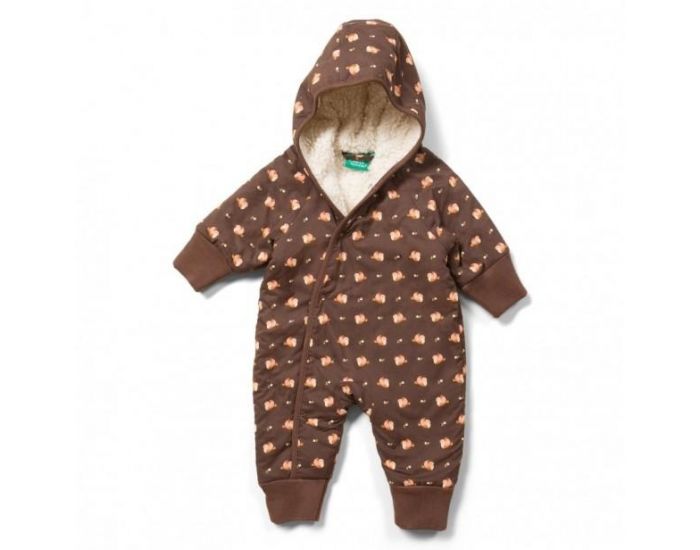 LITTLE GREEN RADICALS Combi-Pilote en Coton Bio - Oiseaux 