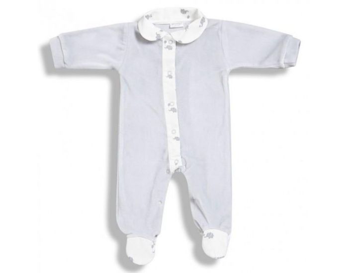 GLOOP! Pyjama B�b� en Velours Bio - �l�phant