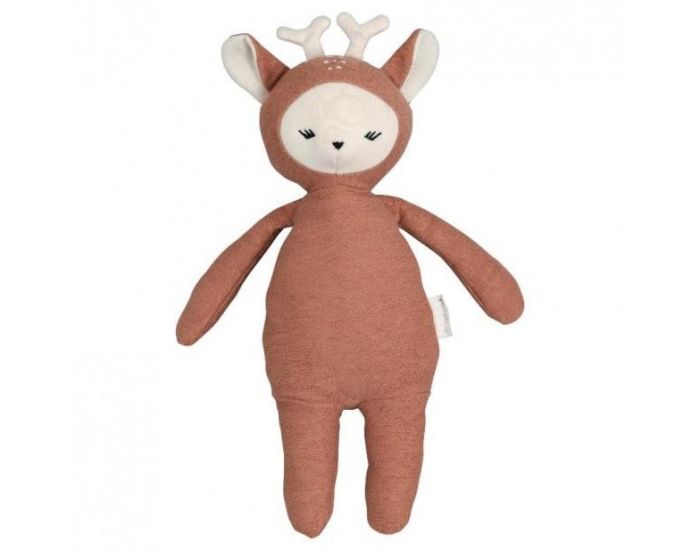 FABELAB Doudou en Coton Bio - Faon - D�s la Naissance