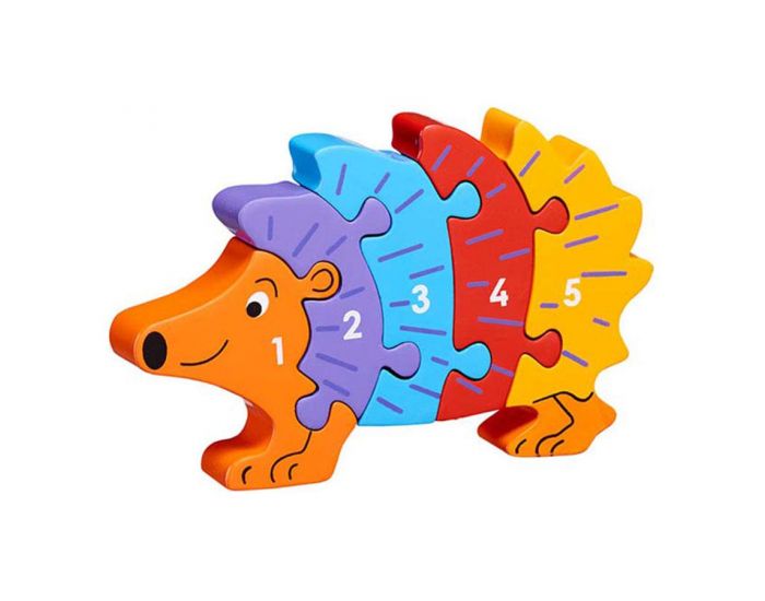 LANKA KADE Puzzle en bois Hrisson Chiffres - Ds 10 mois