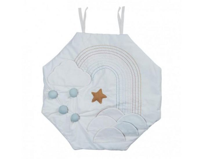 FABELAB Jouet d'�veil en Coton Bio - Arc en Ciel - D�s la Naissance