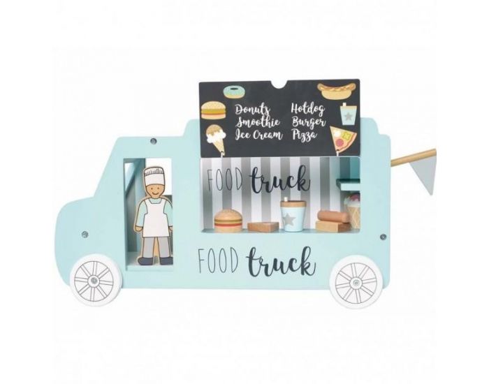 JABADABADO Food Truck en Bois - D�s 3 ans