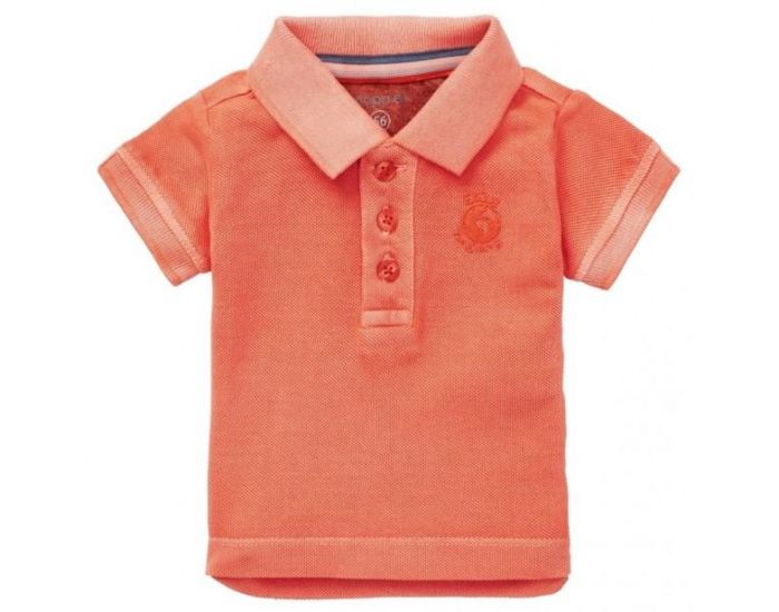 NOPPIES Polo B�b� en Coton Bio - Mandarine