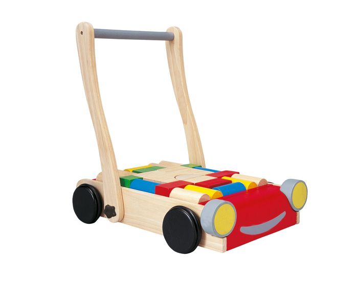 PLAN TOYS Chariot de Marche - ds 10 mois