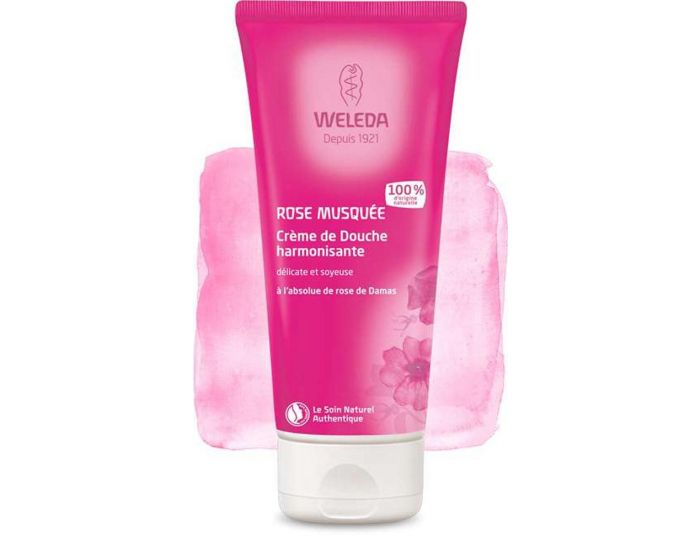 WELEDA Crme de Douche  la Rose - 200ml