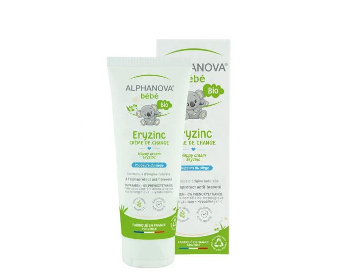 ALPHANOVA BEBE Crme pour le change Eryzinc ALPHANOVA BEBE