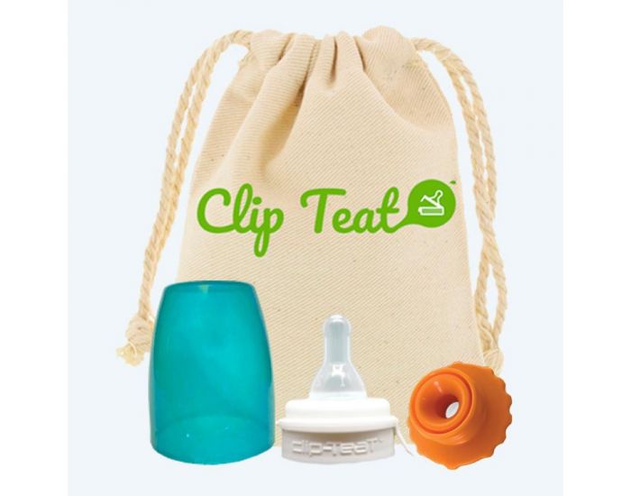 CLIP TEAT Kit Adaptateur nomade biberon ou bouteille Collection CLASSIQUE