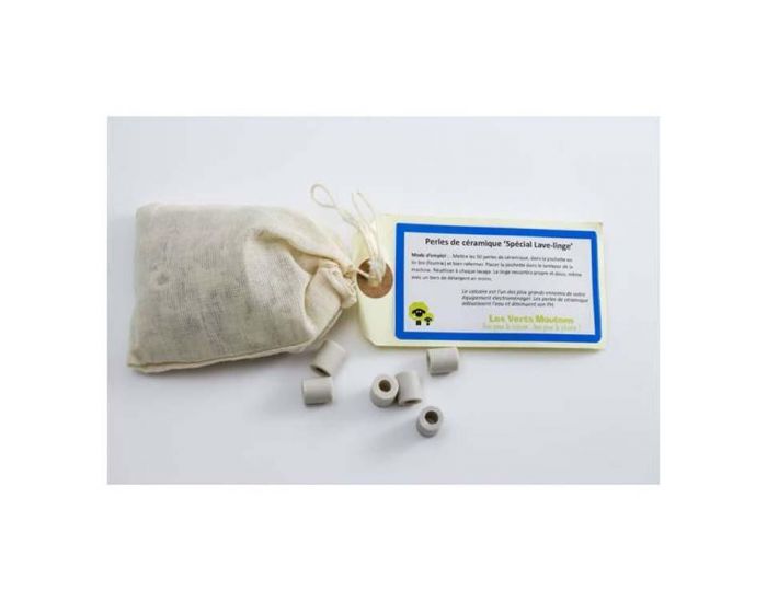 LES VERTS MOUTONS Perles de cramique - Lave-linge