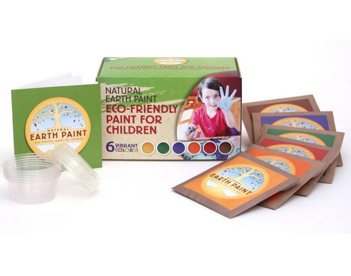 NATURAL EARTH PAINT Grand kit peinture naturelle pour enfants