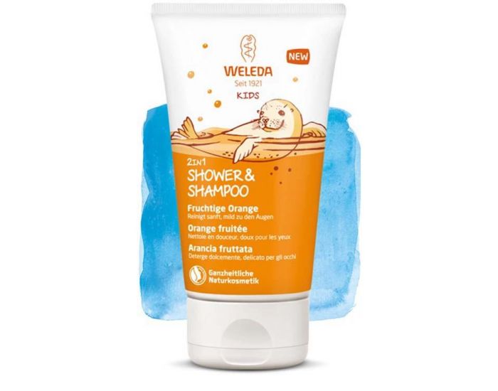 WELEDA Savon et shampoing Kids Orange fruitée - WELEDA