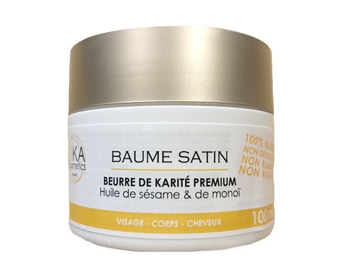 OKA FRANCE COSMETICS Baume Satin Beurre de Karité Premium - 100 ml
