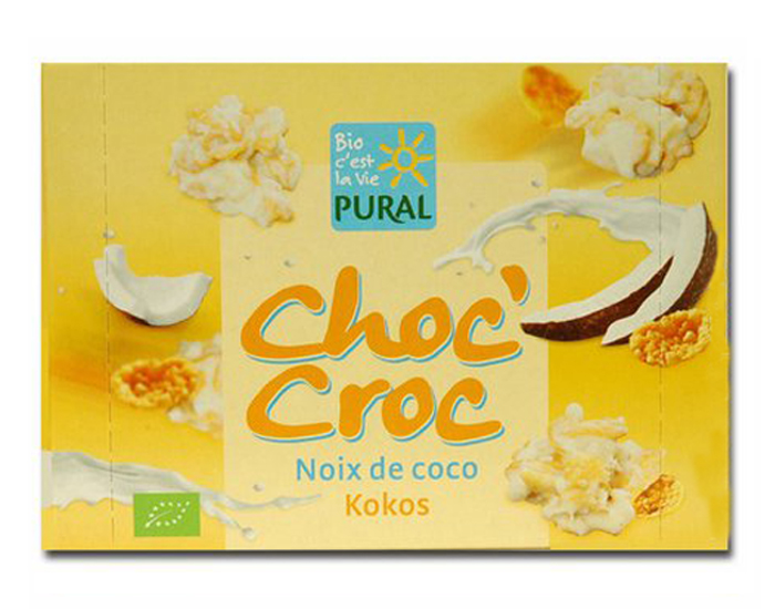 PURAL Choc'Croc Coco Chocolat Blanc - 100 g