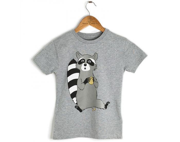 JOSETTE LA CHOUETTE T-Shirt Enfant Raton Laveur