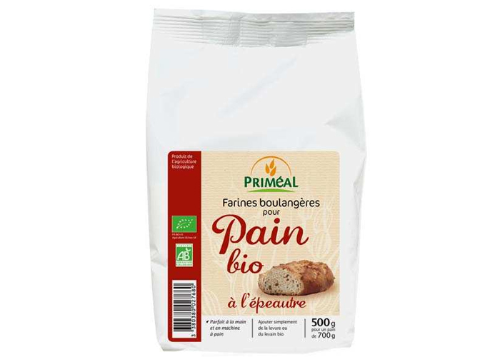 PRIMEAL Farine Boulangre pour Pain Bio  l'peautre - 500 g