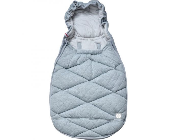 SEVIRA KIDS Chanceli�re universelle pour cosy en coton - 0 � 12 mois - Quilt Light Grey Gris Clair