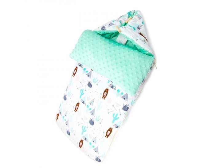 SEVIRA KIDS Chanceli�re universelle - nid d'ange pour poussette et si�ge auto Tipi Indien