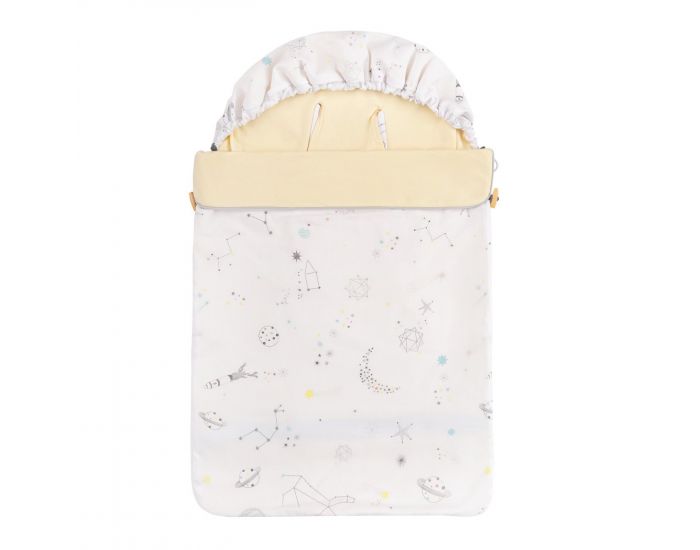 SEVIRA KIDS Chanceli�re universelle printemps / �t� pour poussette et si�ge auto - Galaxie Jaune Jaune