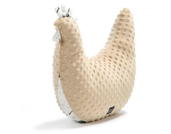 SEVIRA KIDS Coussin d'allaitement - coussin enfant en minky extra doux - Maman Poule - Boho Arrows