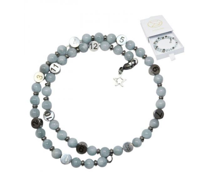 IRR�VERSIBLE Bracelet d'Allaitement - Pierres Naturelles 