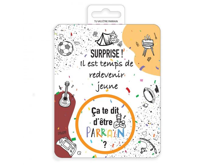 IRR�VERSIBLE Carte � gratter - Veux tu �tre Parrain