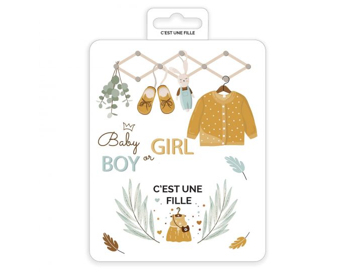 IRR�VERSIBLE Carte � Gratter - C'est une Fille