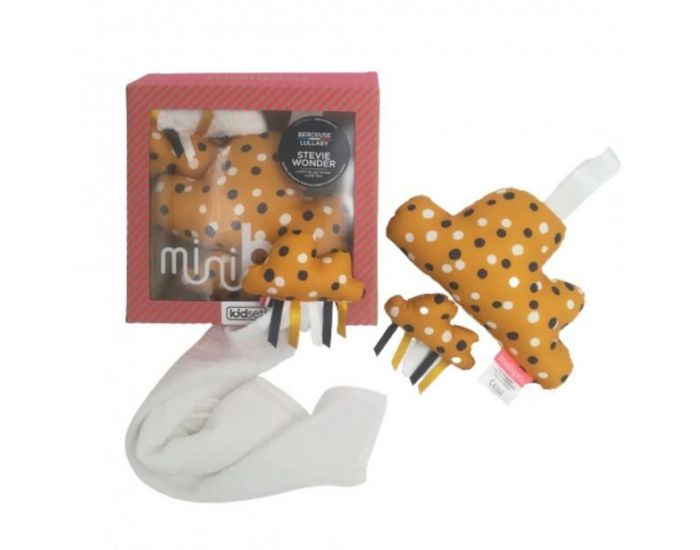 MELLIPOU Coffret Naissance Doudou & Bo�te Musicale - Jaune - D�s la Naissance