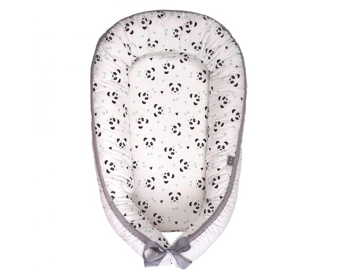 SEVIRA KIDS Nid b�b� - cocon co-dodo r�ducteur de lit - Panda Vert